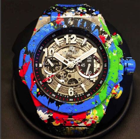 hublot mr brainwatch|Artketing: Mr. Brainwash for Hublot — CoutureNotebook.